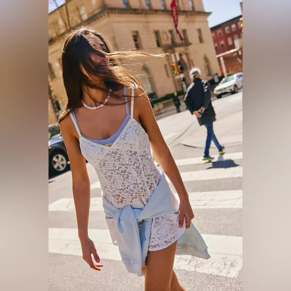 Free People Sun-Sational Mini Slip NWOT - Picture 1 of 10